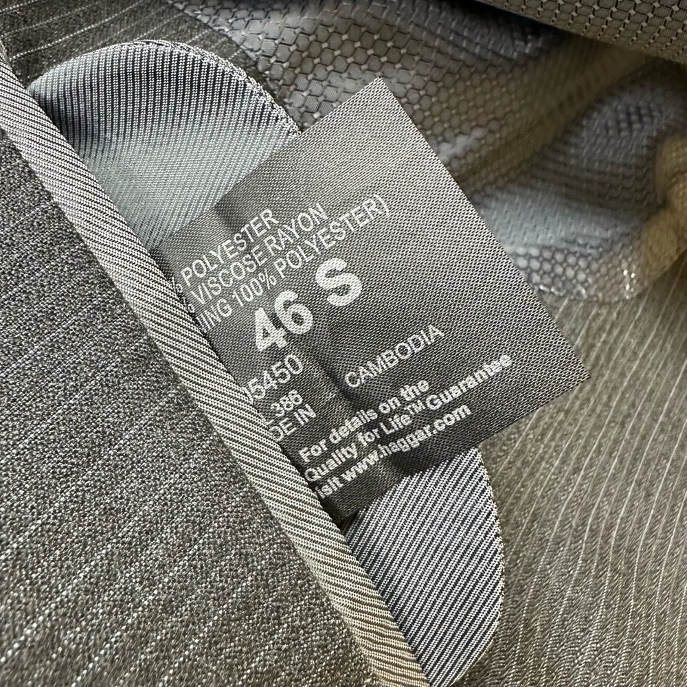 NWT Haggar Charcoal Pinstripe XXL Sport Jacket